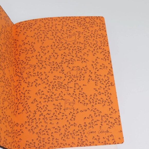 LOUIS VUITTON Catgram Cayenne Clemence Note Cover Orange GI0358 LV Auth 92886 - Picture 12 of 16